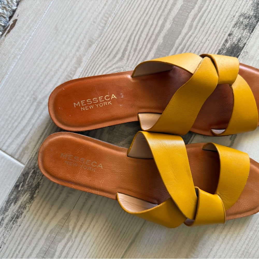 Messeca  ladies leather shoes size 7.